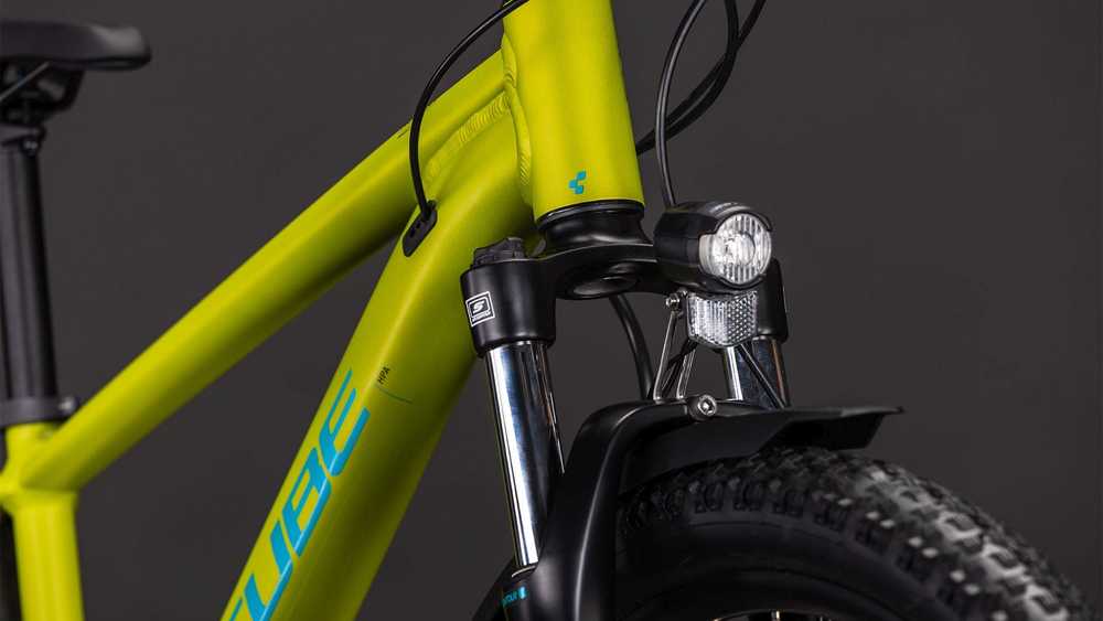 Dviratis Cube Acid 260 Disc FE lizard'n'mėlynas 2027