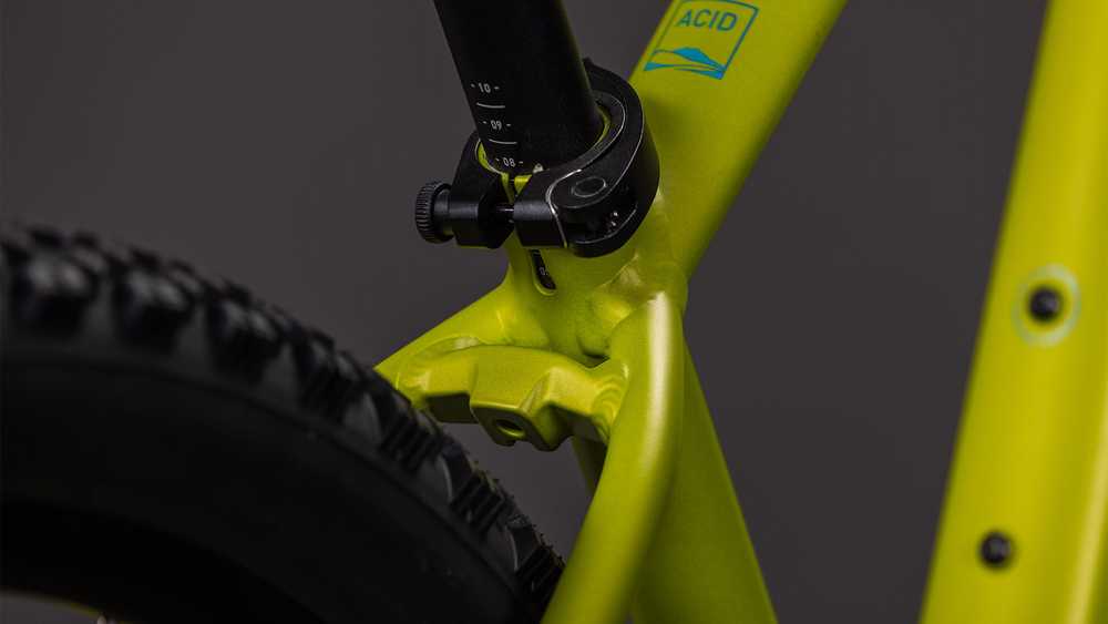 Dviratis Cube Acid 260 Disc lizard'n'mėlynas 2027