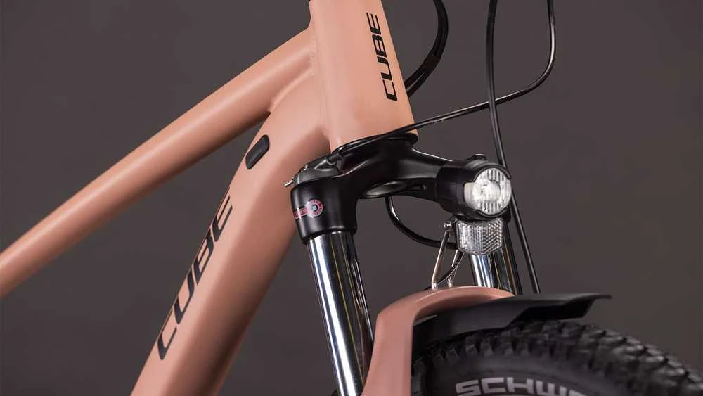 Dviratis Cube Aim SLX FE 29 blushrose'n'juodas 2026-L (Dydis: L)