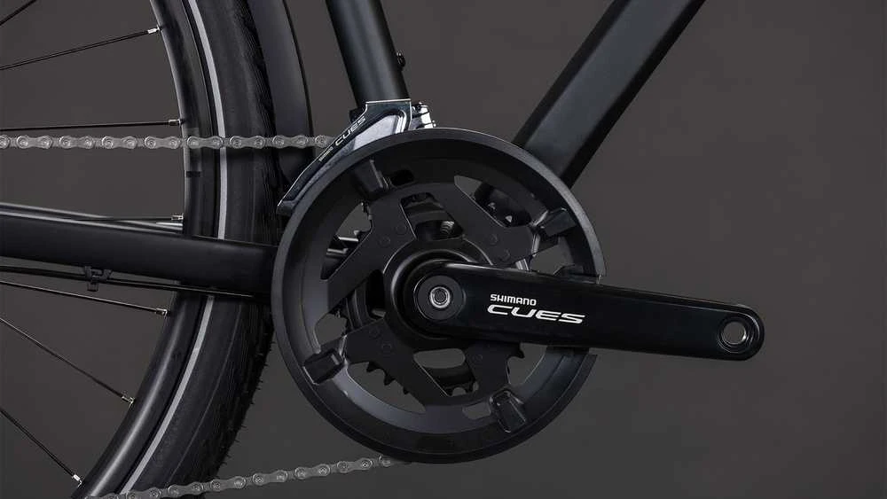 Dviratis Cube Kathmandu Pro coal'n'juodas 2026-62 cm (Dydis: 62 cm)