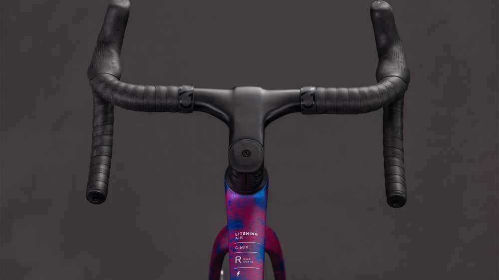 Dviratis Cube Litening AIR C:68X Race dazzlepink'n'mėlynas 2026-58 cm (Dydis: 58 cm)