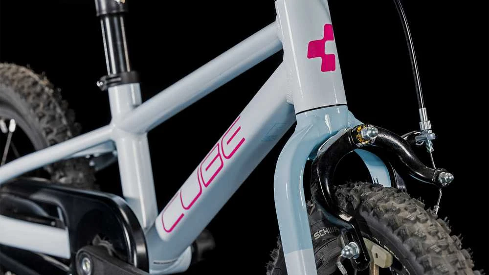 Dviratis Cube Numove 120 RT flashwhite'n'pink 2025
