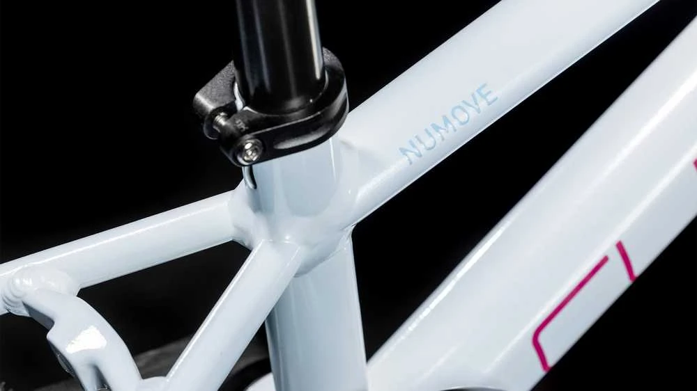 Dviratis Cube Numove 120 RT flashwhite'n'pink 2025