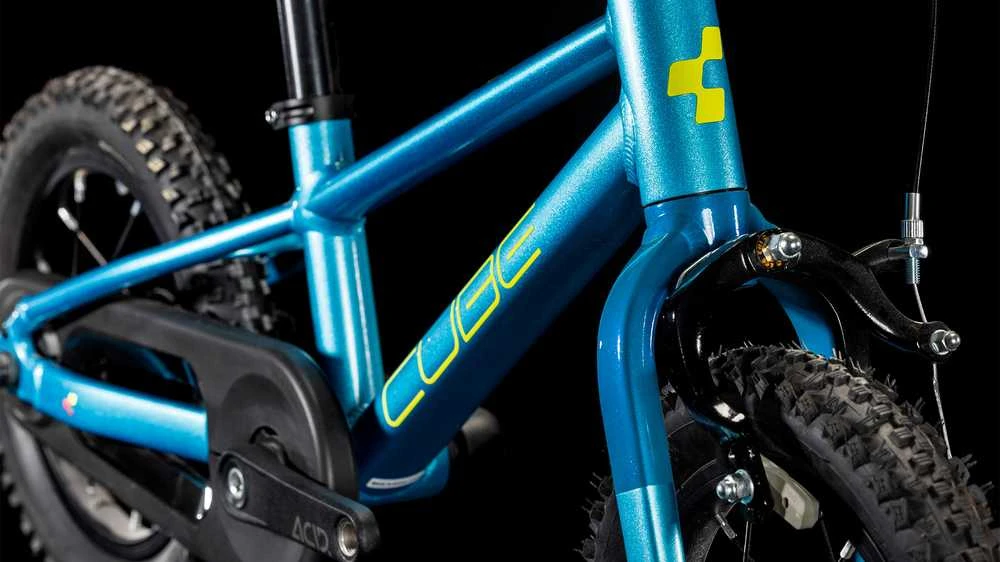 Dviratis Cube Numove 120 RT mėlynas'n'lime 2025