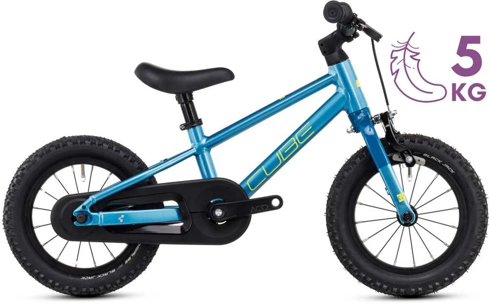 Dviratis Cube Numove 120 RT mėlynas'n'lime 2025