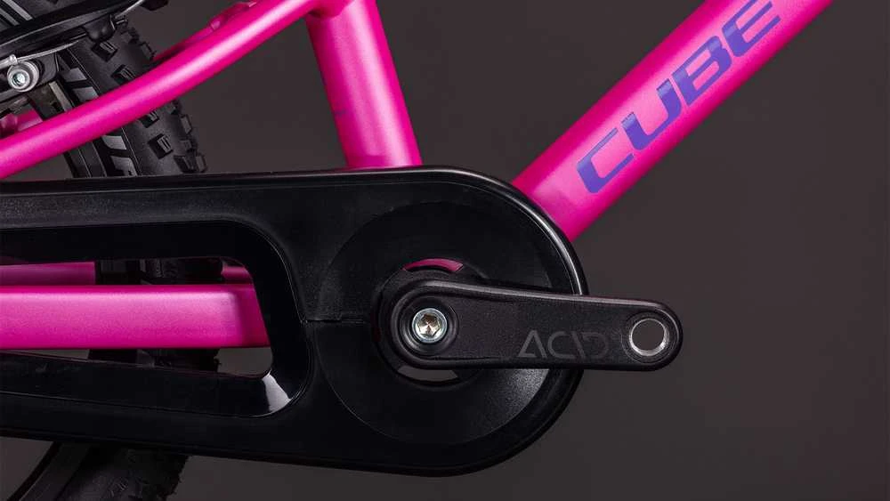 Dviratis Cube Numove 140 fucsia'n'plum 2027