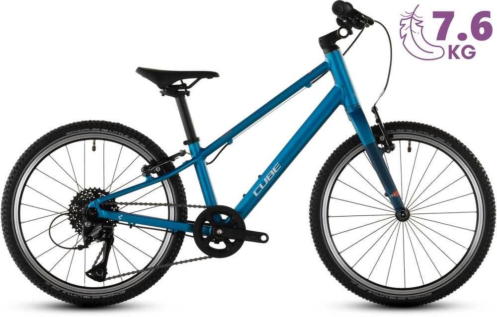 Dviratis Cube Numove 200 topasblue'n'nebula 2027