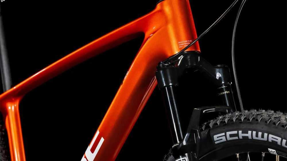 Dviratis Cube Reaction C:62 Pro 29 electricorange'n'spice 2025-XXL (Dydis: XXL)