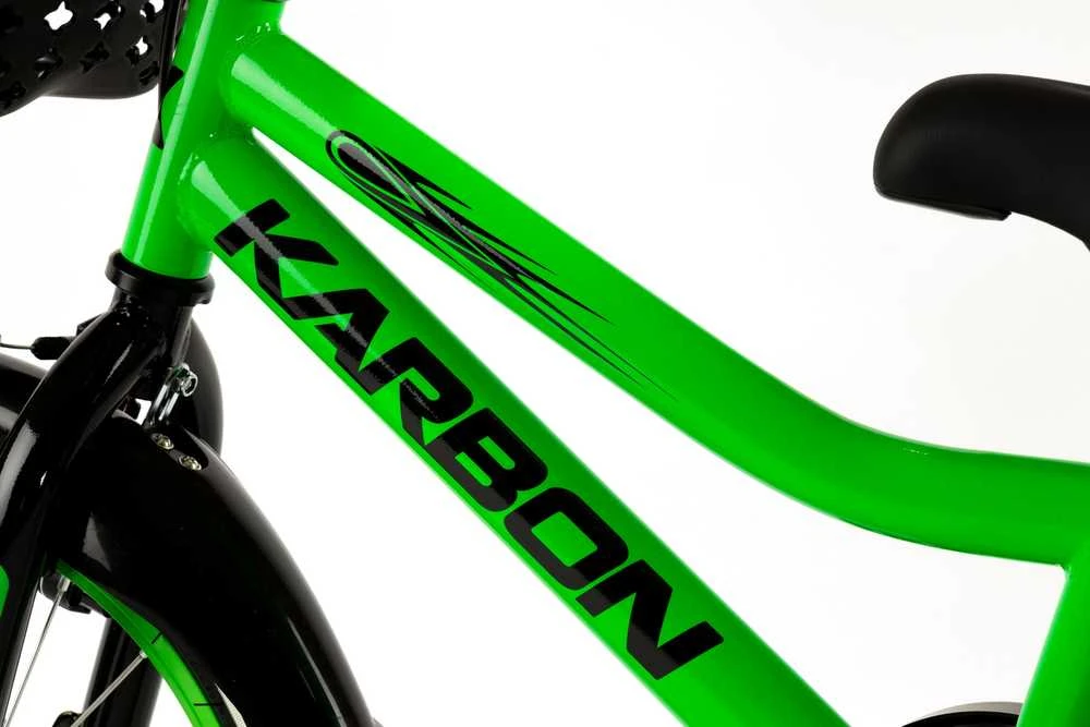 Dviratis Karbon Comet 16 žalias neon