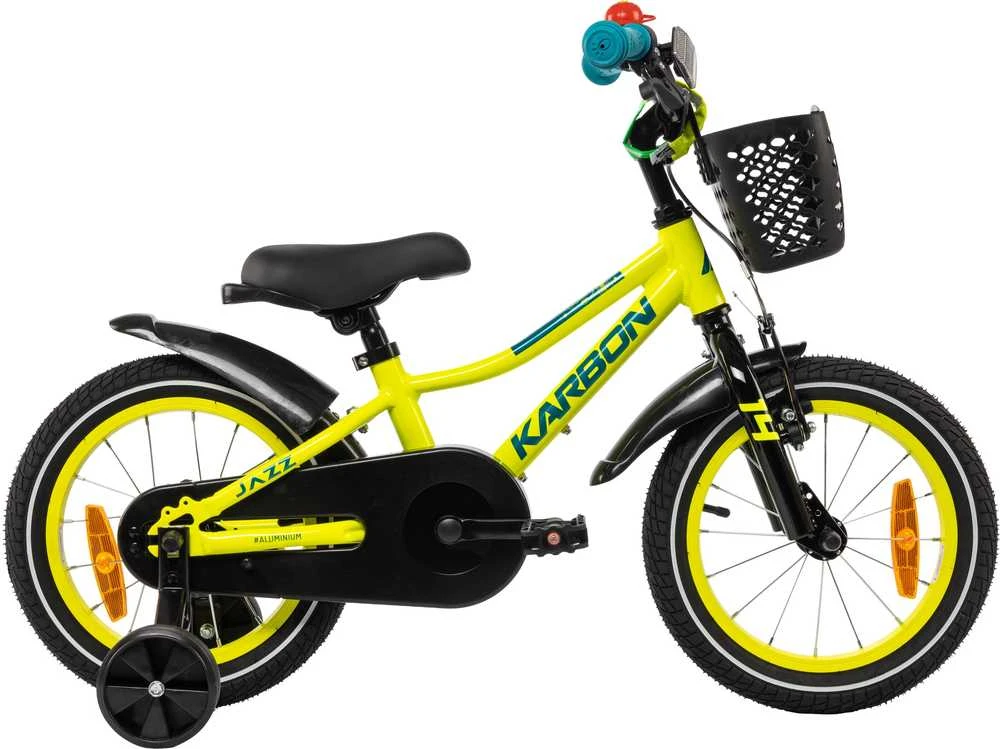 Dviratis Karbon Jazz Alu 14 lime