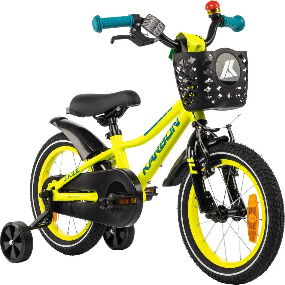 Dviratis Karbon Jazz Alu 14 lime