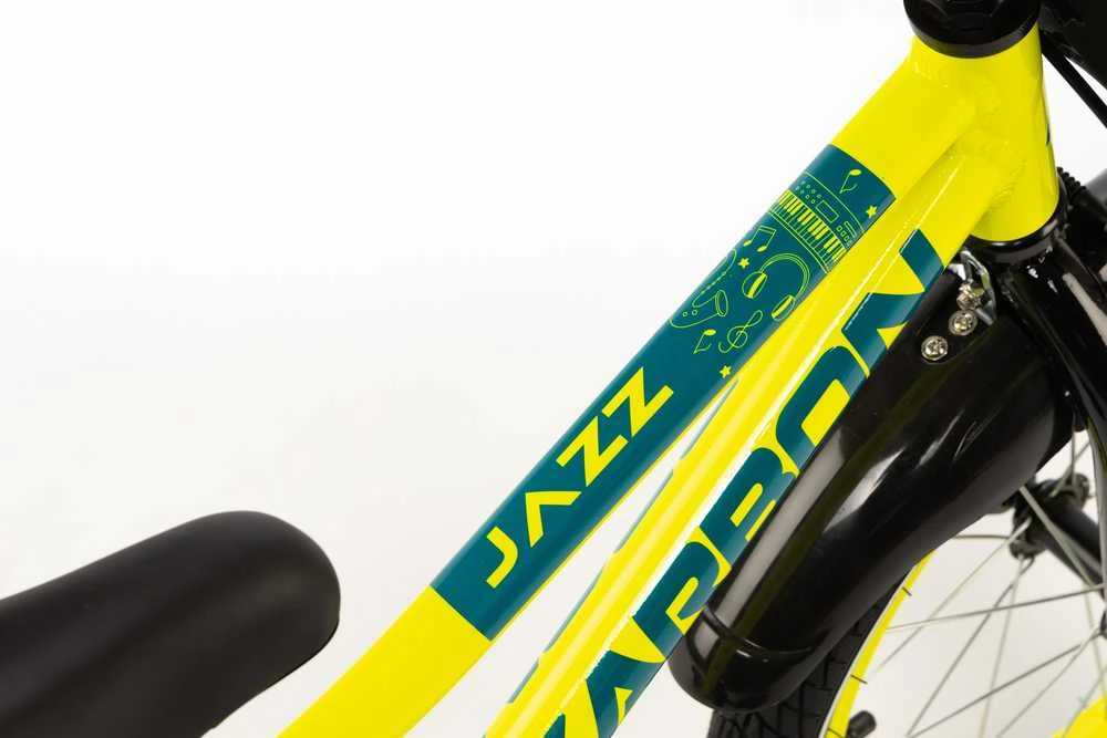 Dviratis Karbon Jazz Alu 16 lime