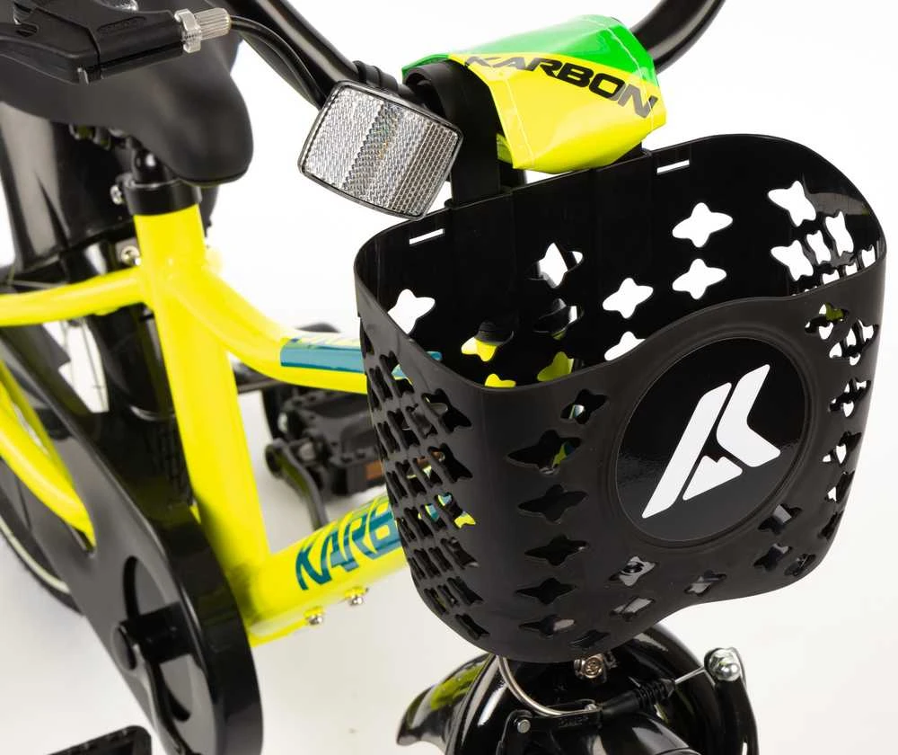 Dviratis Karbon Jazz Alu 16 lime