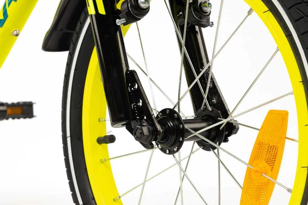 Dviratis Karbon Jazz Alu 16 lime