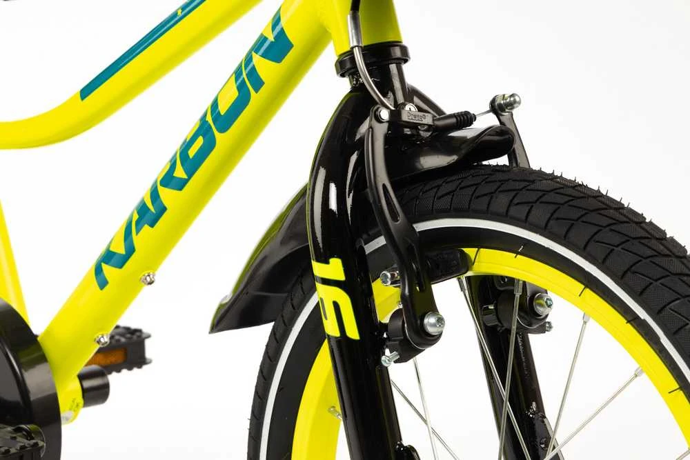 Dviratis Karbon Jazz Alu 16 lime