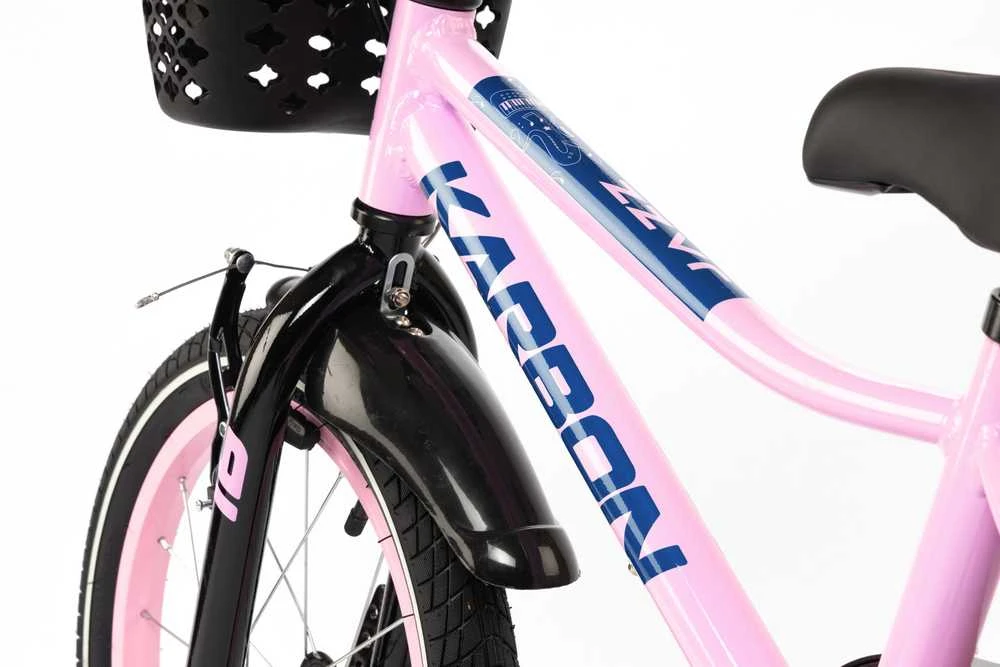 Dviratis Karbon Jazz Alu 16 pink