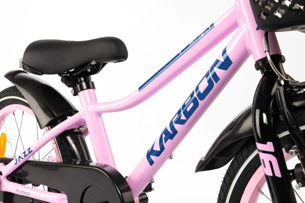 Dviratis Karbon Jazz Alu 16 pink