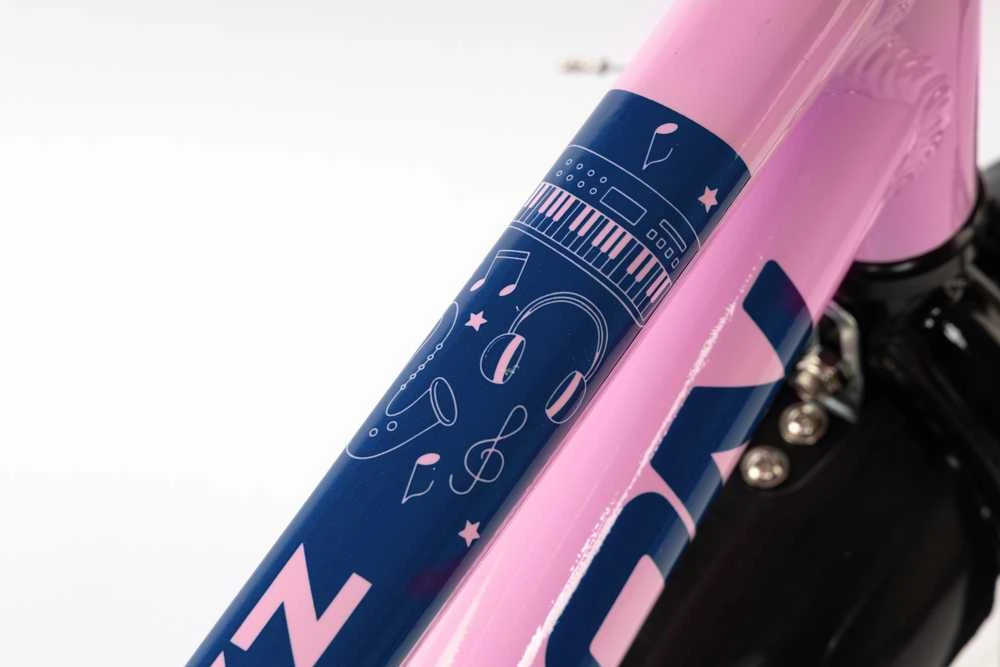 Dviratis Karbon Jazz Alu 16 pink
