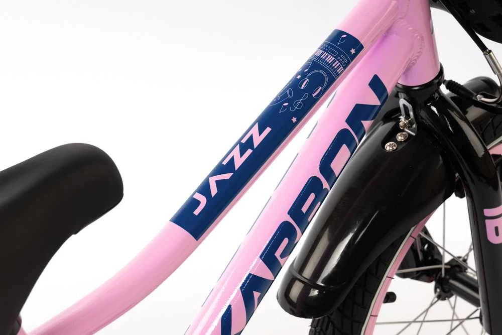 Dviratis Karbon Jazz Alu 16 pink