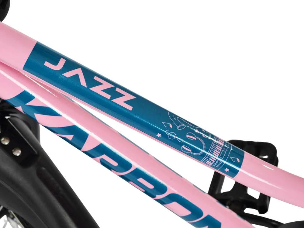 Dviratis Karbon Jazz Alu 18 pink