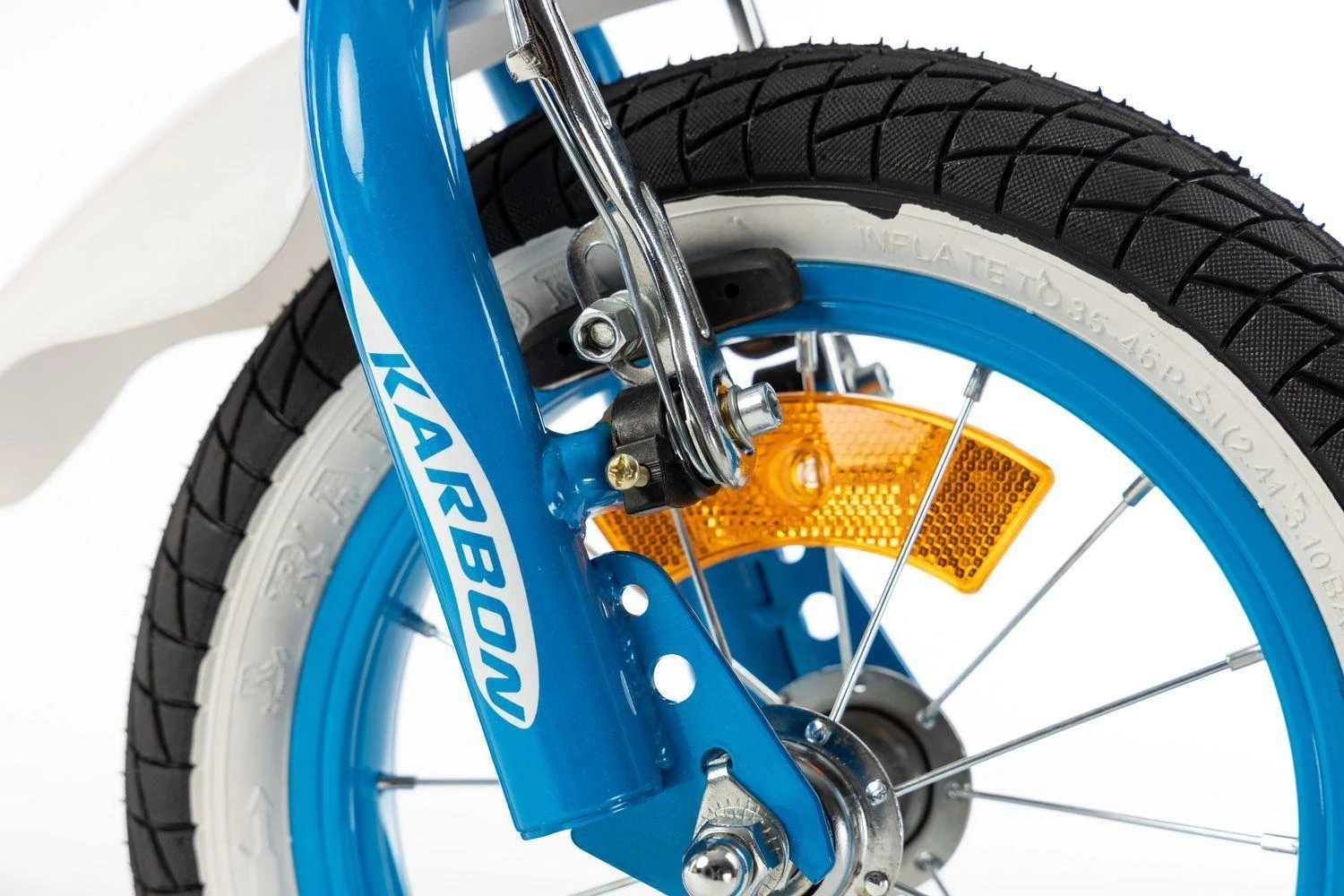 Dviratis Karbon Mimi 12 pink-mėlynas