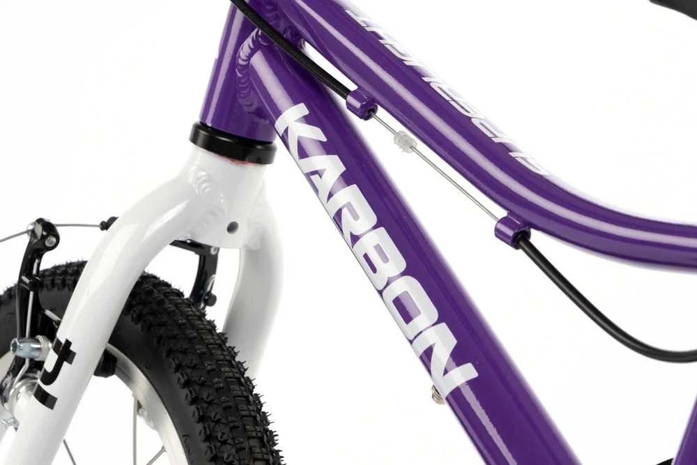 Dviratis Karbon Superlight Alu 14 violet