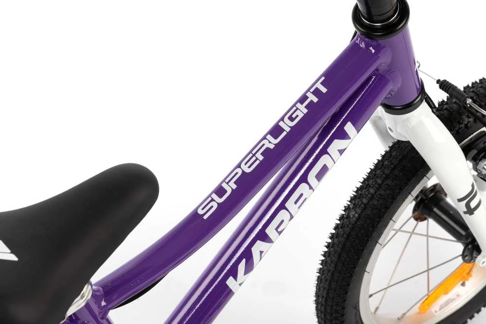 Dviratis Karbon Superlight Alu 14 violet