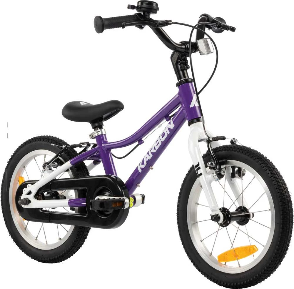 Dviratis Karbon Superlight Alu 14 violet