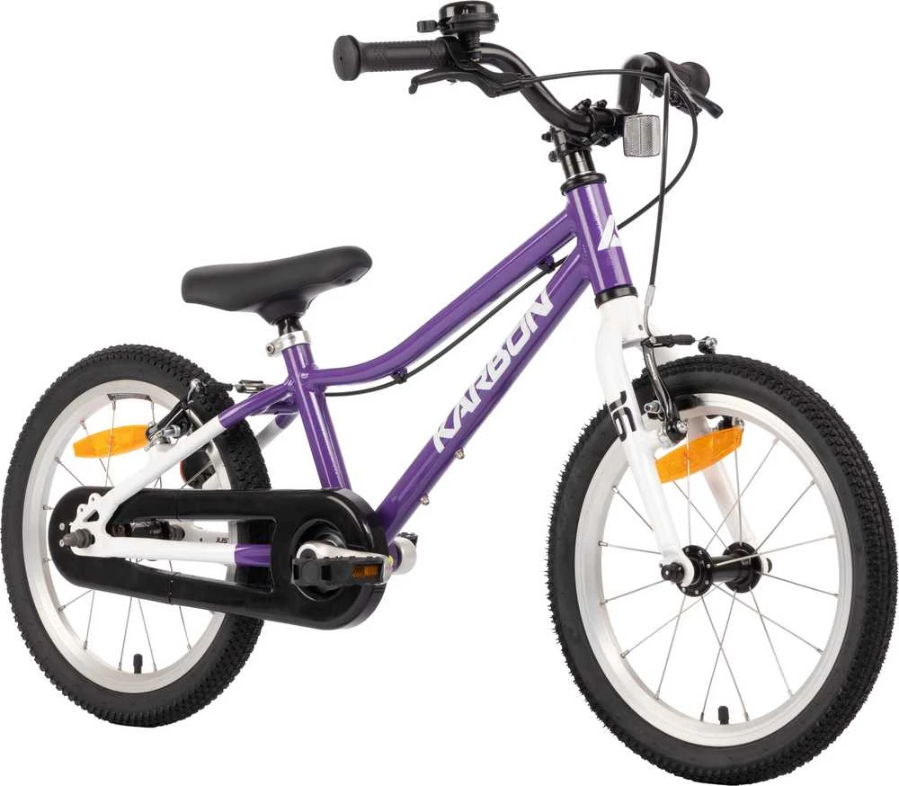 Dviratis Karbon Superlight Alu 16 violet
