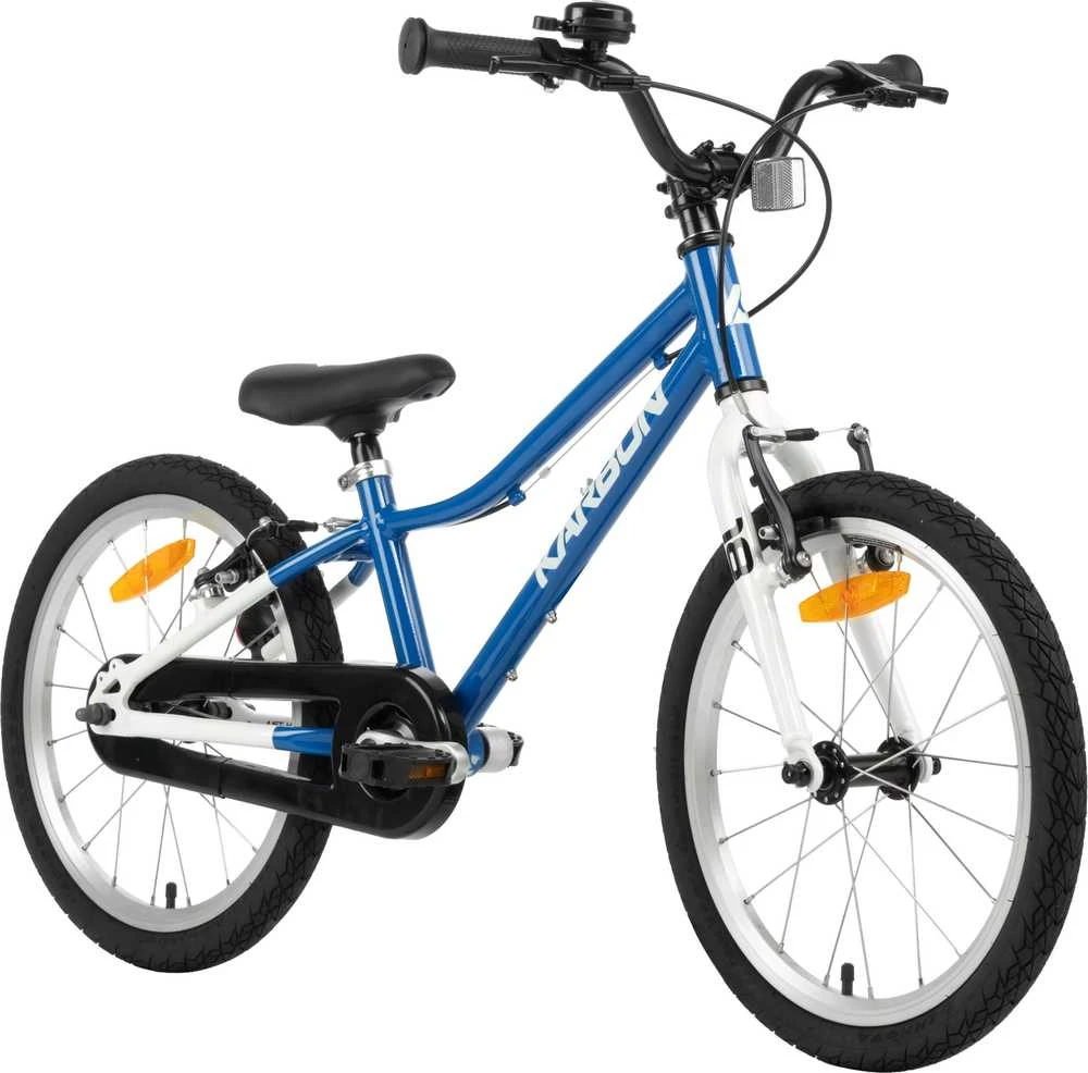 Dviratis Karbon Superlight Alu 18 mėlynas