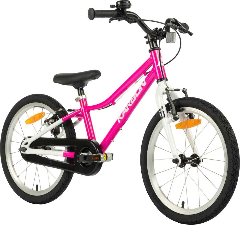 Dviratis Karbon Superlight Alu 18 pink