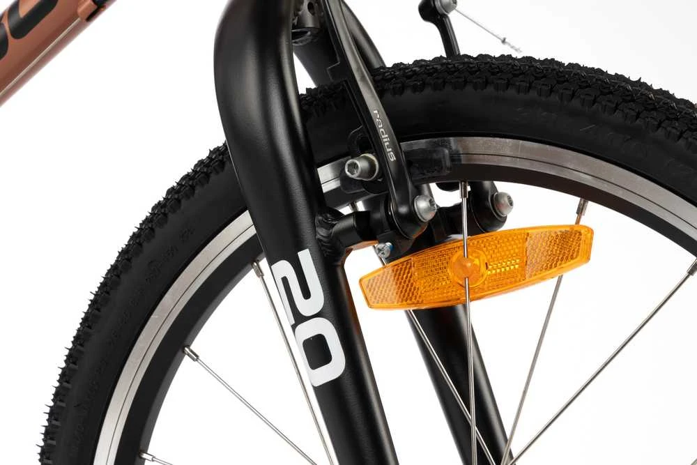 Dviratis Karbon Superlight Alu 20 copper