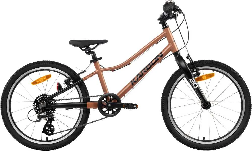Dviratis Karbon Superlight Alu 20 copper