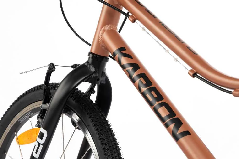 Dviratis Karbon Superlight Alu 20 copper