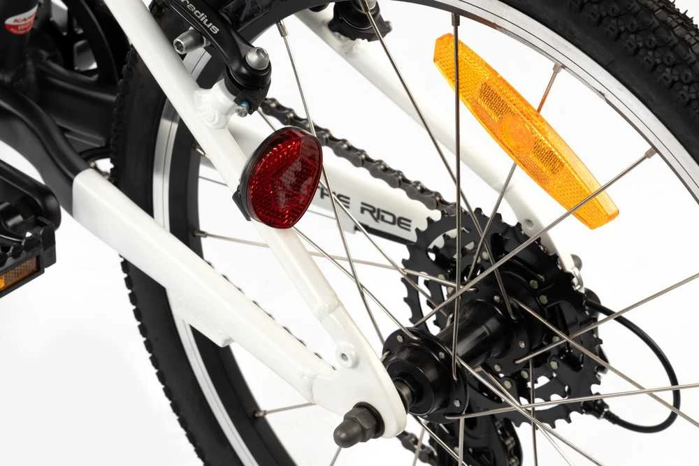 Dviratis Karbon Superlight Alu 20 juodas