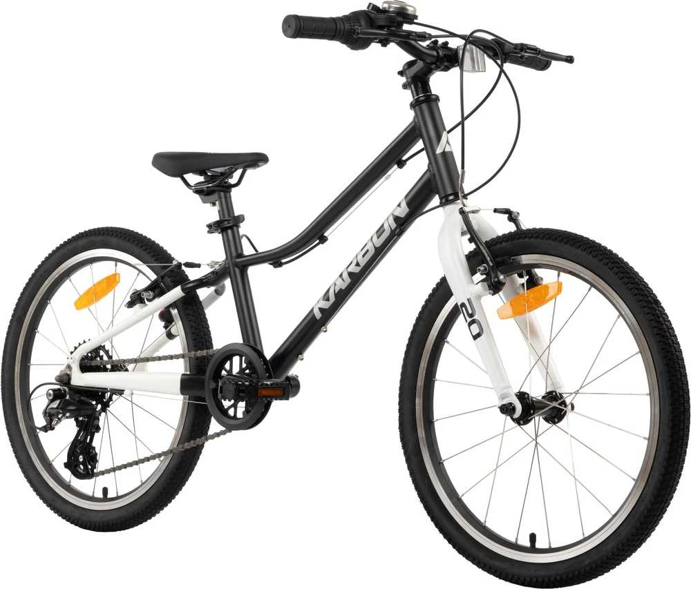 Dviratis Karbon Superlight Alu 20 juodas