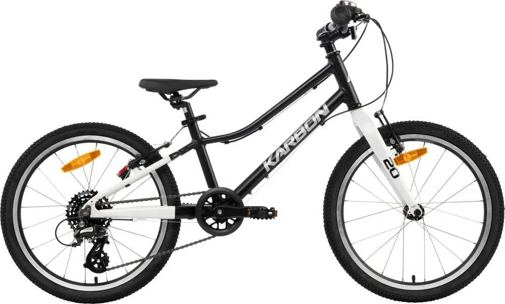 Dviratis Karbon Superlight Alu 20 juodas