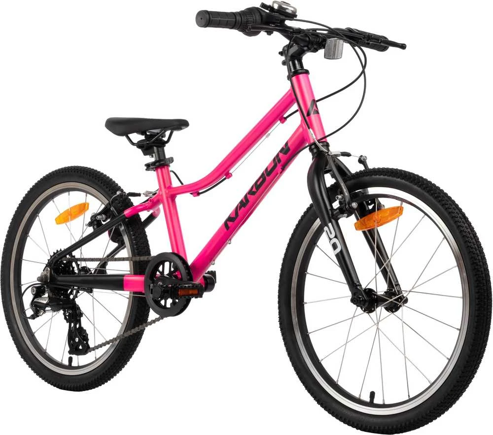 Dviratis Karbon Superlight Alu 20 pink