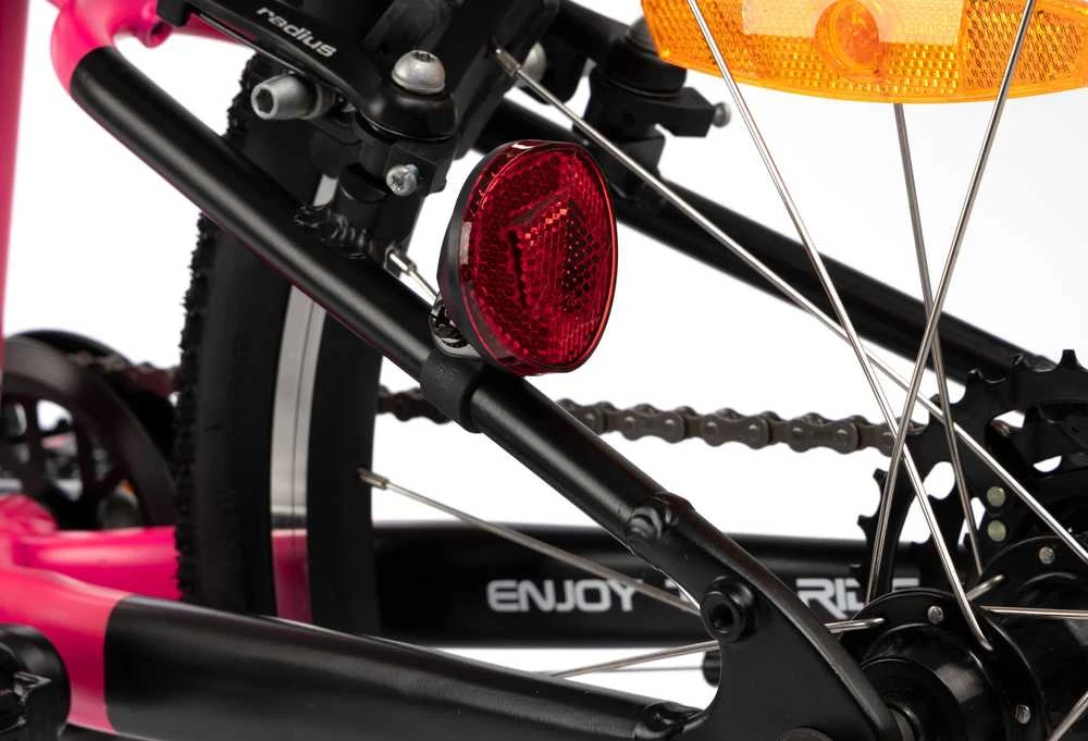 Dviratis Karbon Superlight Alu 20 pink
