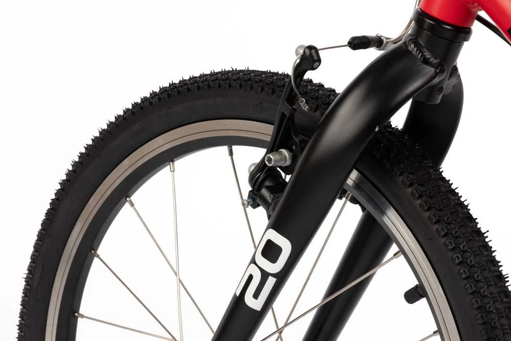 Dviratis Karbon Superlight Alu 20 red
