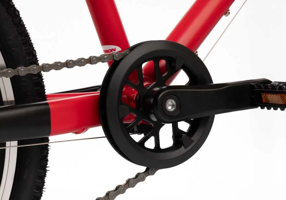 Dviratis Karbon Superlight Alu 20 red