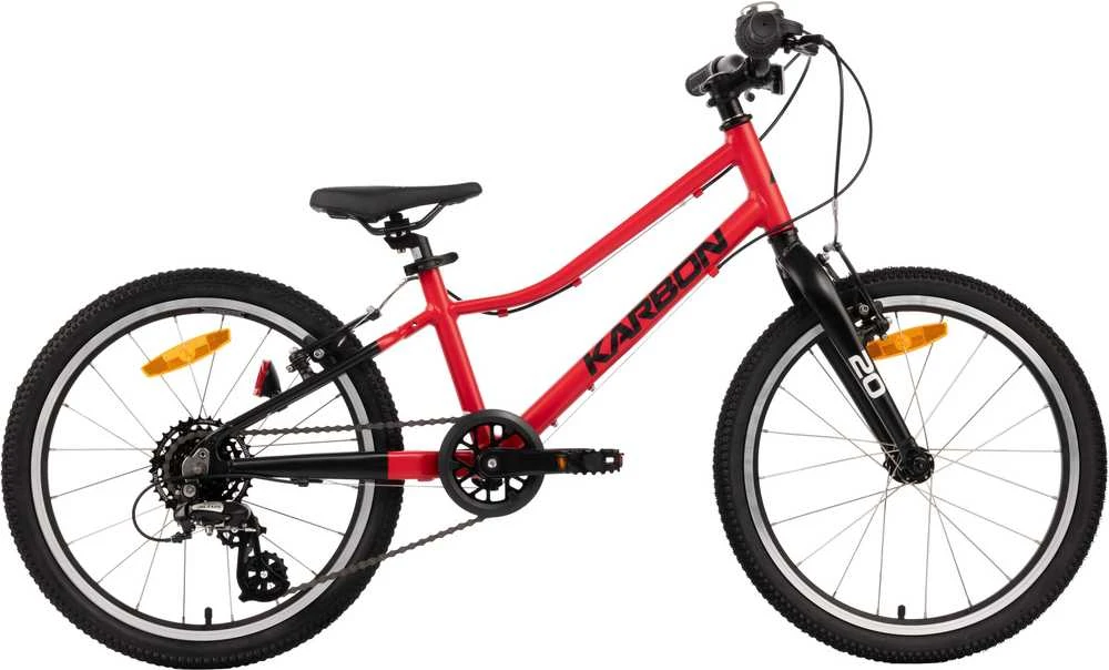 Dviratis Karbon Superlight Alu 20 red