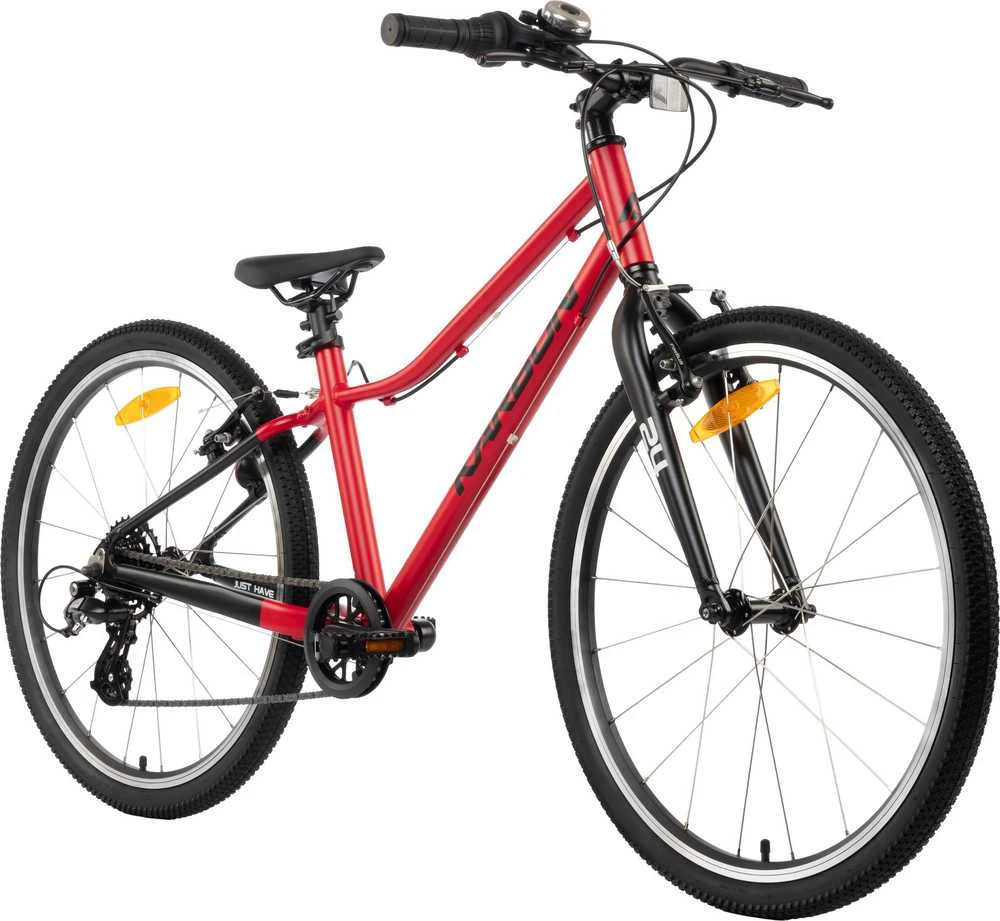 Dviratis Karbon Superlight Alu 24 red