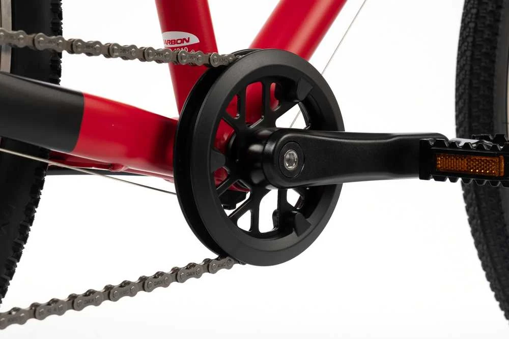 Dviratis Karbon Superlight Alu 24 red