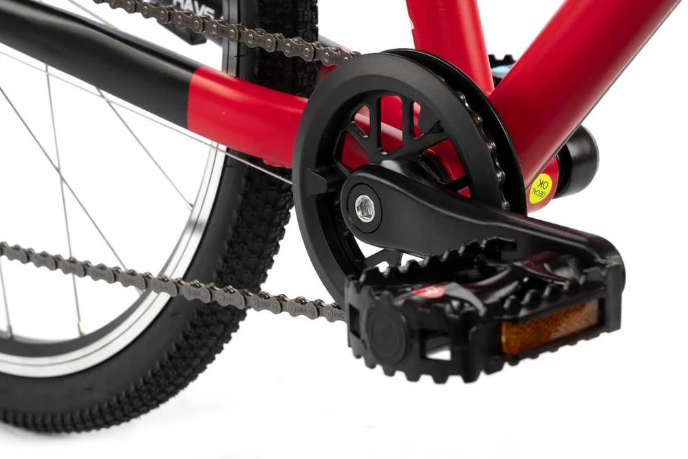 Dviratis Karbon Superlight Alu 24 red