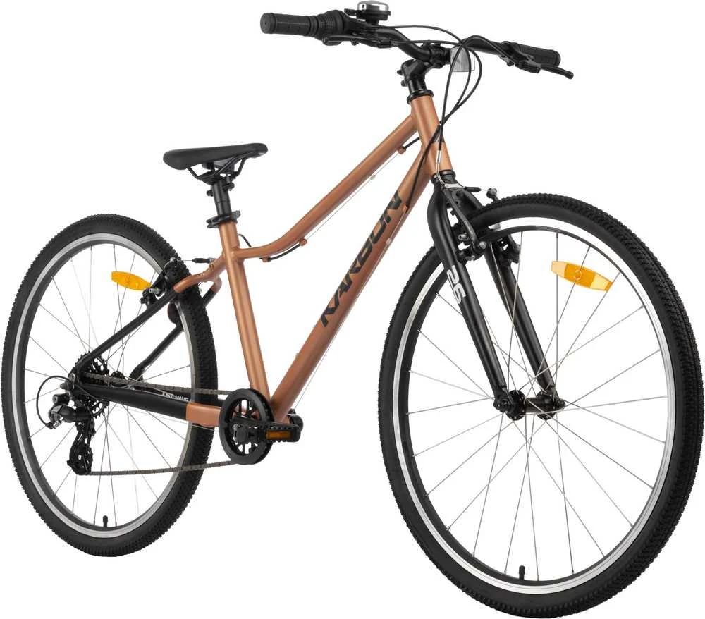 Dviratis Karbon Superlight Alu 26 copper