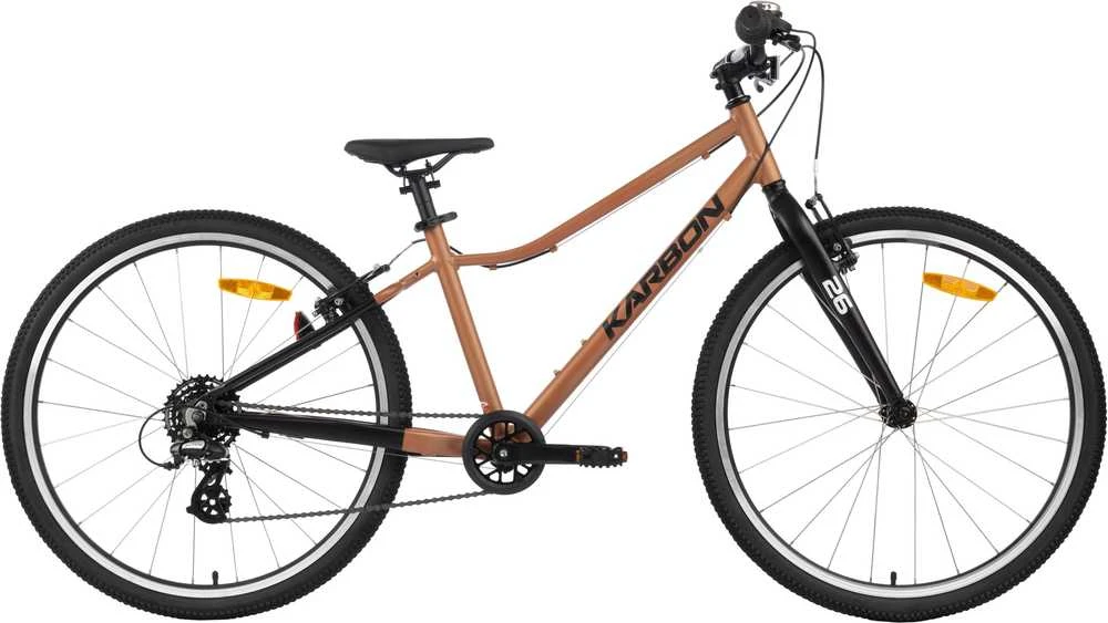 Dviratis Karbon Superlight Alu 26 copper