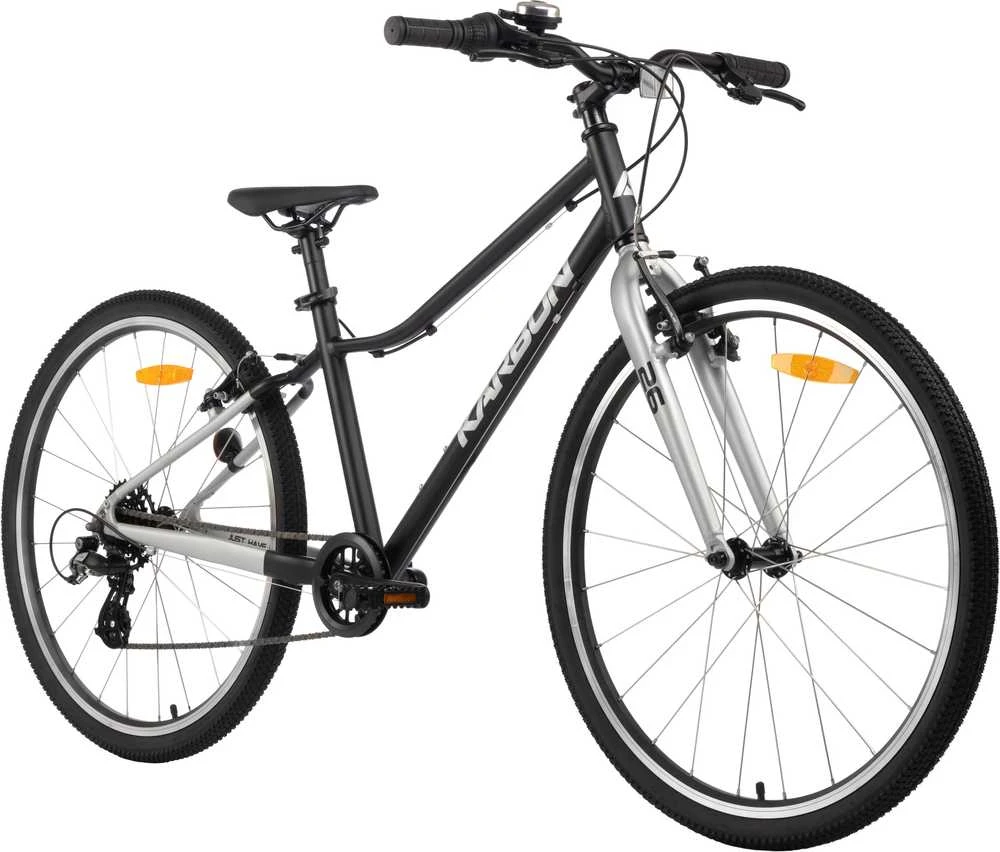 Dviratis Karbon Superlight Alu 26 juodas