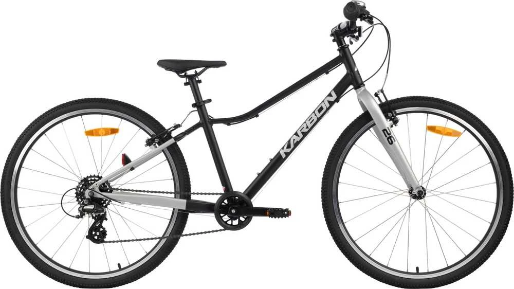 Dviratis Karbon Superlight Alu 26 juodas