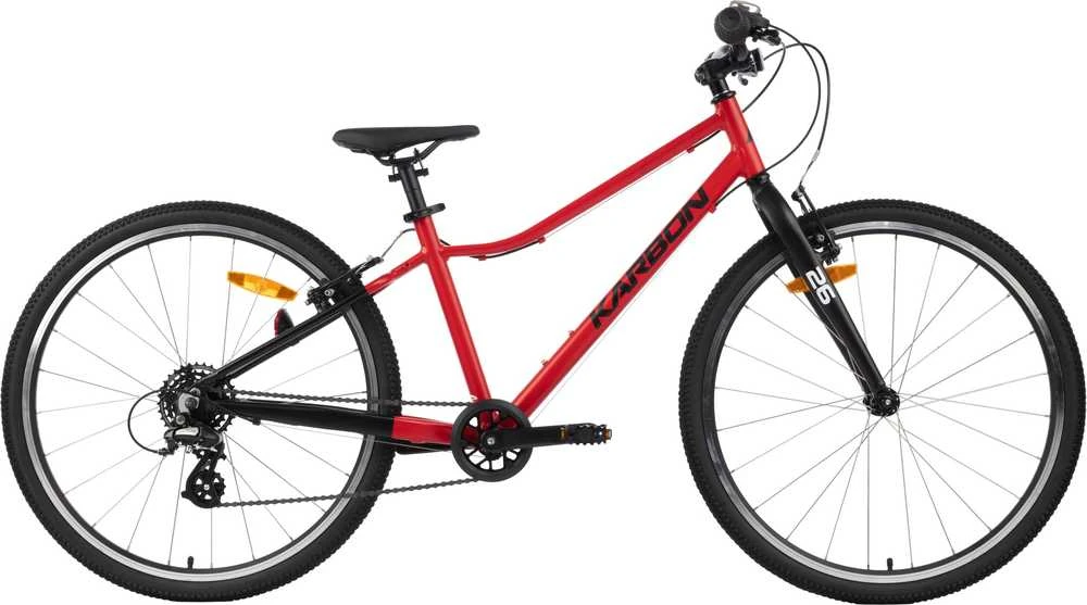 Dviratis Karbon Superlight Alu 26 red
